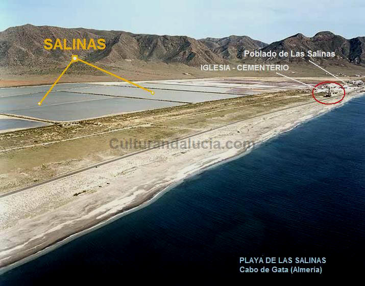 SALINAS DE CABO DE GATA (ALMERÍA). Historia y descripción de las salinas