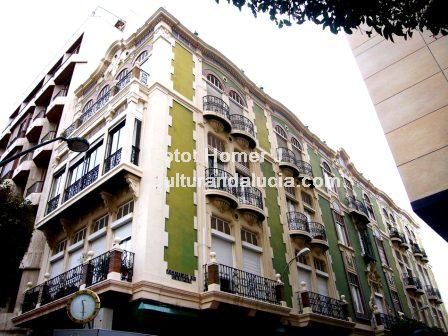 Casa Don Pedro Aguilar en la calle Aguilar de Campoo en Almera capital. Foto: Homer J.