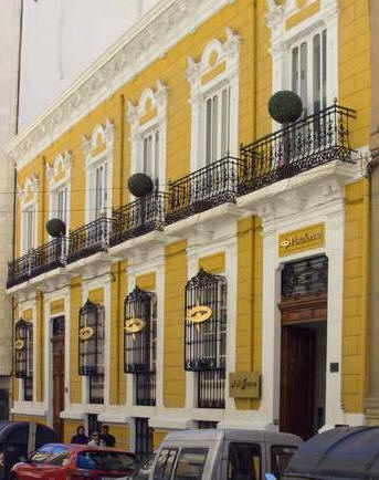 Casas burguesas de la calle Martnez Campos de Trinidad Cuartara.