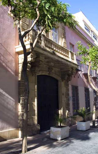 Palacio de los Vizcondes del Castillo de Almansa. Actual sede del Archivo Histrico Provincial.