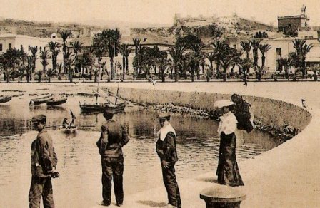 Puerto de Almera a mediados del siglo XIX.