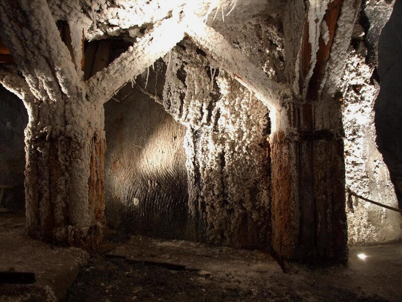 Mina de sal de Wieliczka(Polonia). Declarada "Patrimonio de la Humanidad"