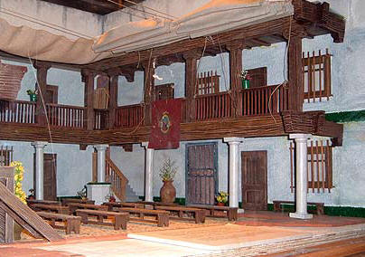 Maqueta del antiguo Teatro de Isabel II
