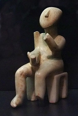 Figurilla cicládica protohistórica