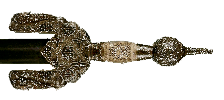 Espada de Boabdil, último rey de Granada. Museo del Ejército.Madrid.