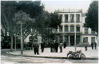 Plaza del Generalísimo (Sorbas,Almería. Año 1942)