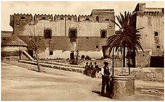 Castillo de Cuevas de Almanzora (Almería) Foto tomada en 1940