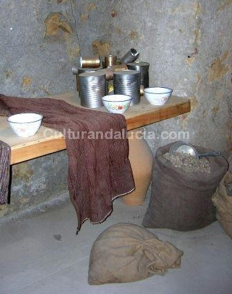 Detalles de objetos depositados en las lejas