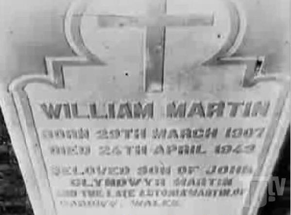 Aspecto de la tumba de William Martin en el cementerio de Huelva