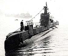 Seraph a su regreso de Blyth, 28 de Enero de 1943