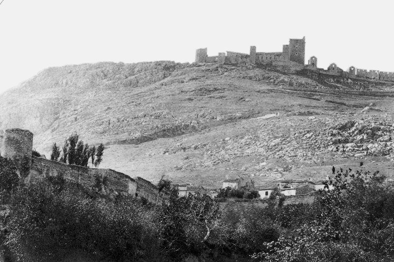 Castillo de Santa catalina en tiempos de la Ocupación Francesa cuya función era la de prisión.