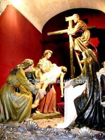 "Desprendimiento"en capilla de la Catedral de Jaén