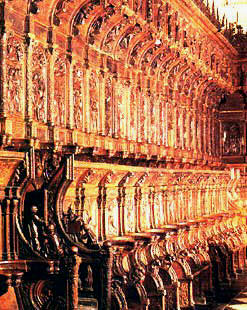 Sillería del Coro de la Catedral de Jaén y órgano