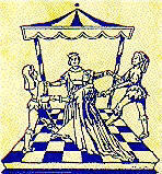 Miniatura medieval representando una danza en corro.