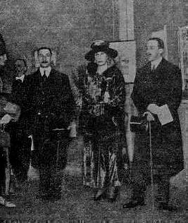 'Madrid 1918 - Exhibition opened by the King and Queen of Spain'