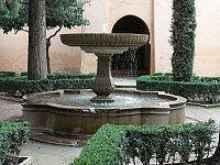 Fuente del Jardn de Lindaraxa, en La Alhambra