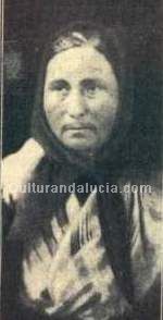 Antonia Lpez Delgado, esposa de Francisco Ortega, el "Moruno"