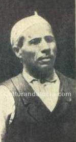 Francisco Ortega Rodriguez, "Moruno". Enfermo de tuberculosis.