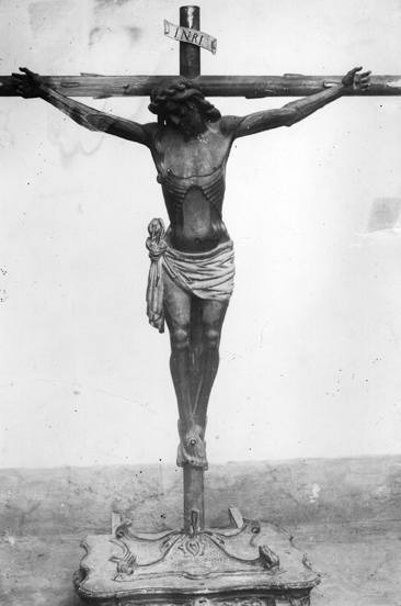Cristo de la Escucha o "Cristo de Villalán". Desaparecido durante la Guerra Civil Española (1936)