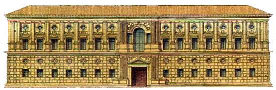 Alhambra: Dibujo Palacio de Carlos V Alhambra: Dibujo Palacio de Carlos V