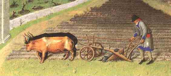 El campesiando medieval tena que enfrentarse a los peligros de su entorno