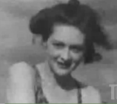 Foto de Jane Gerald, prestada para figurar como "Pamela", la novia de Martin. En realidad, era la prometida de Cholmondley