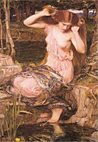 Lamia  de John William Waterhouse (1.909)