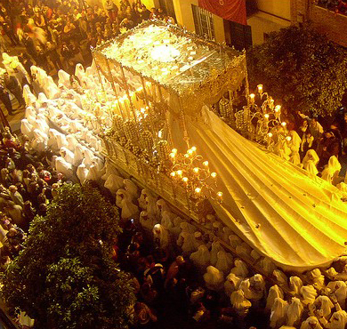 Semana Santa Malaga. Virgen del Rocío